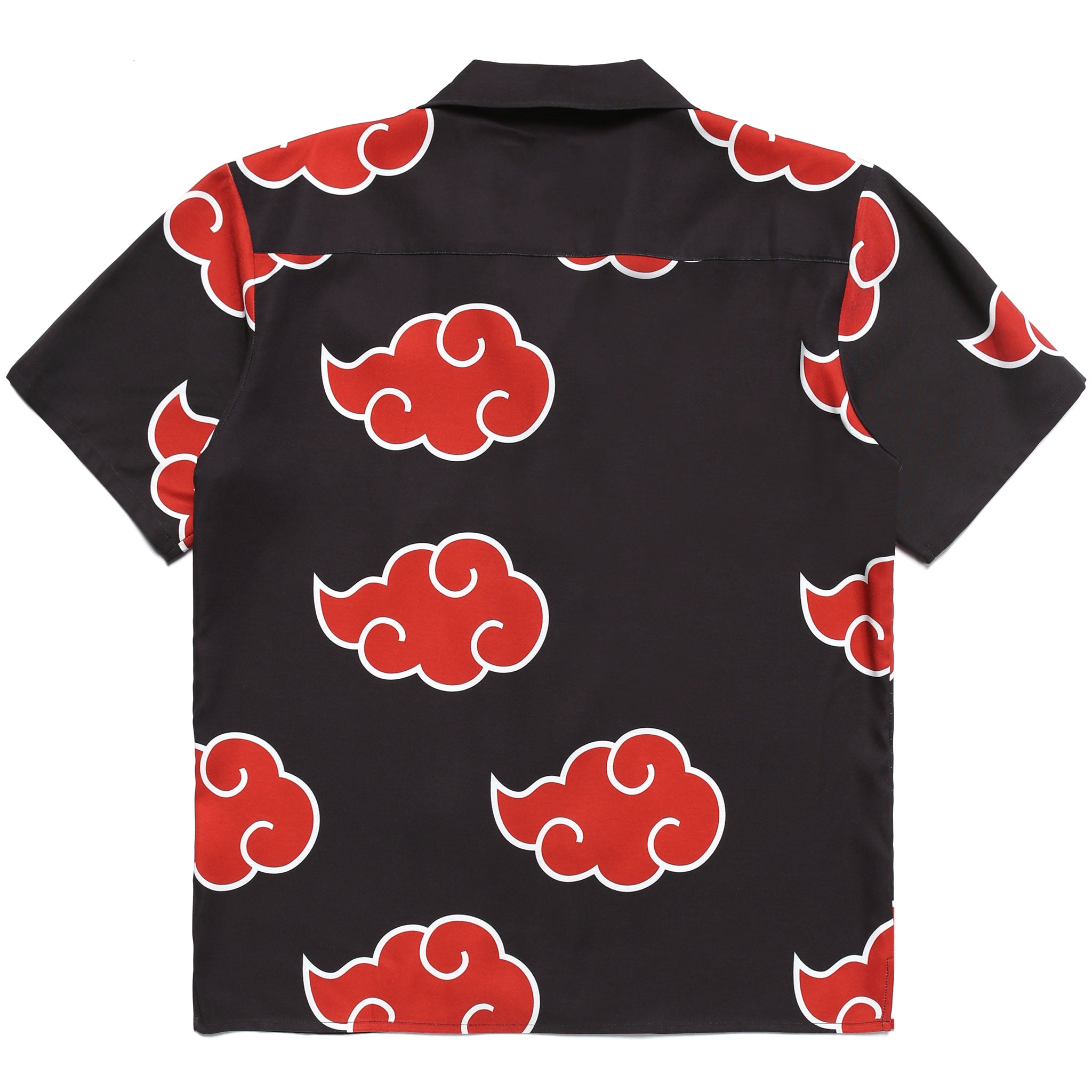 NARUTO AKATSUKI BUTTON UP SHIRT (BLACK) – Hypland