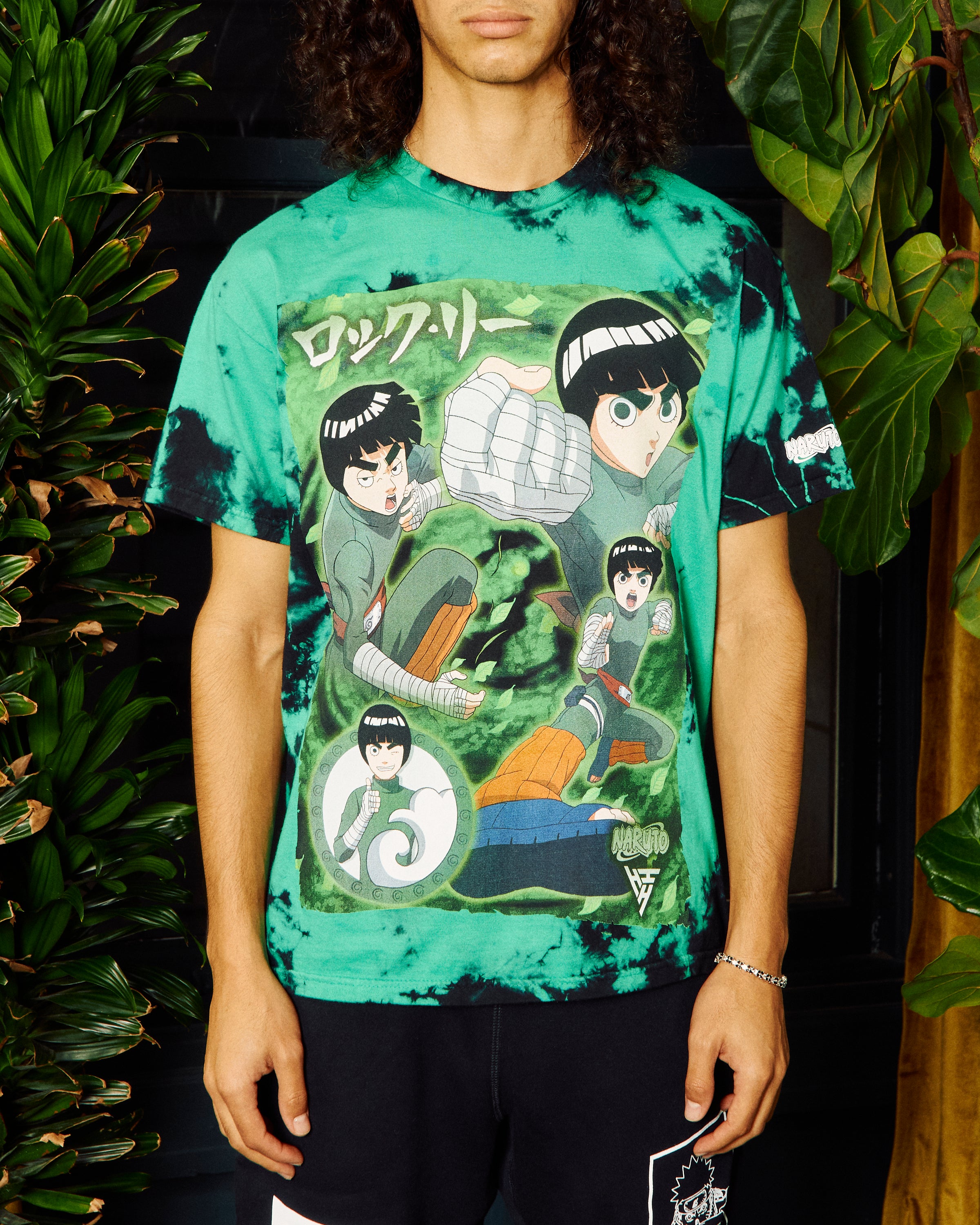 NARUTO ROCK LEE SHIRT (TIE DYE)