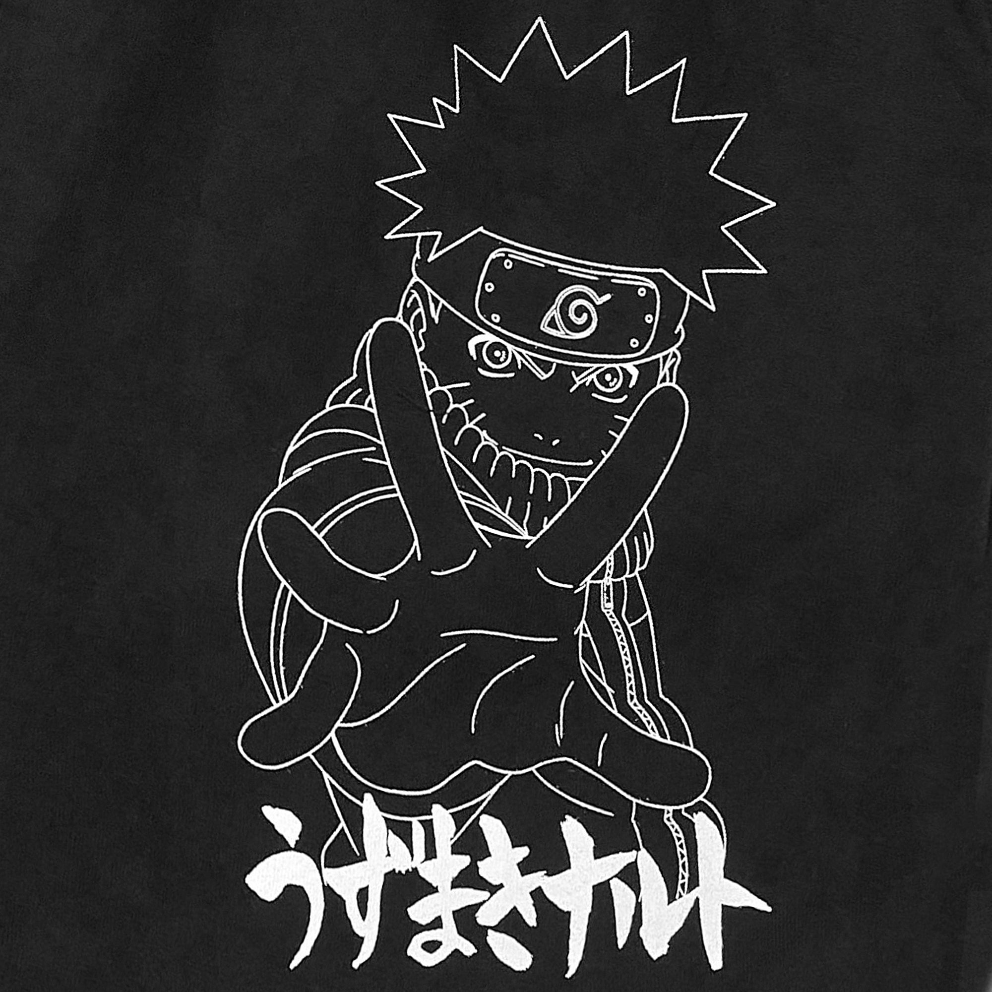 Naruto Character Shorts Black Hypland