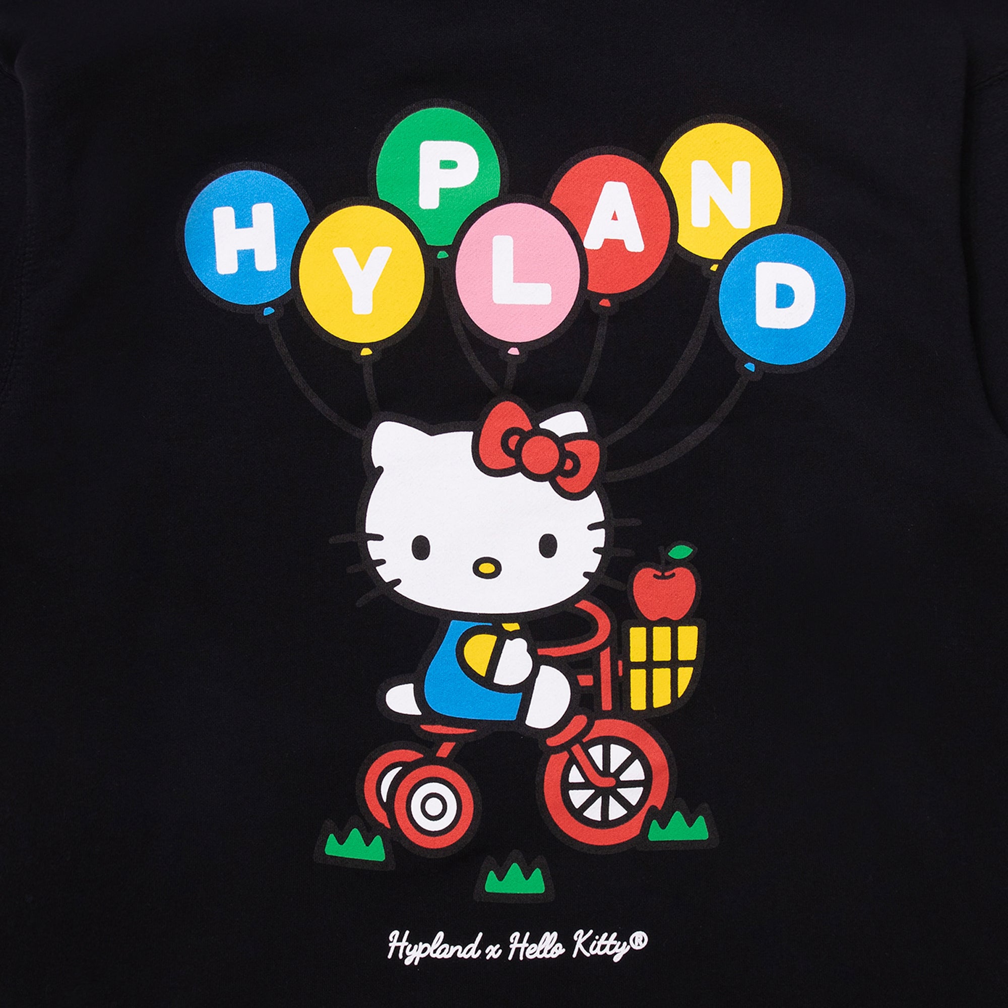 HELLO KITTY BALLOONS HOODIE (BLACK)