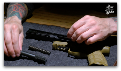 How to replace barrel in a H&K VP9 9mm pistol