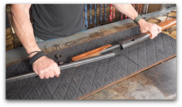 how to remove barrel Remington 870 shotgun