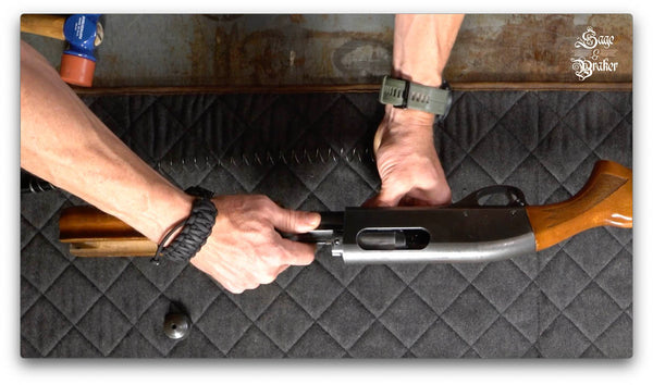 how to assemble Remington 870 shotgun