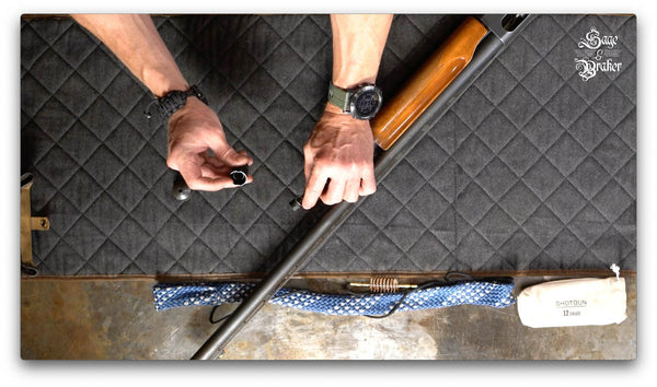 how to install spring retainer Remington 870 shotgun