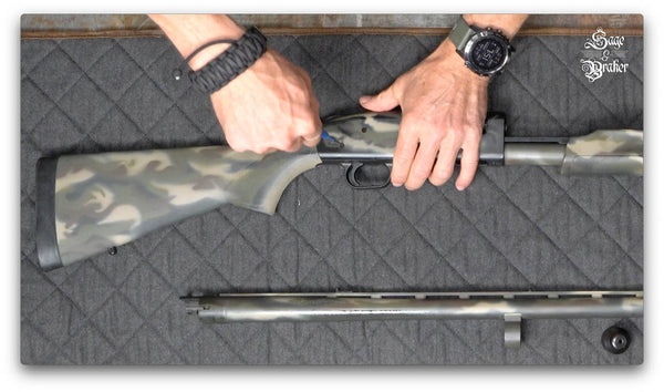 remove trigger assembly mossberg shotgun