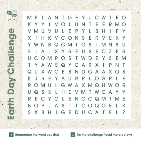 Earth Day challenge puzzle