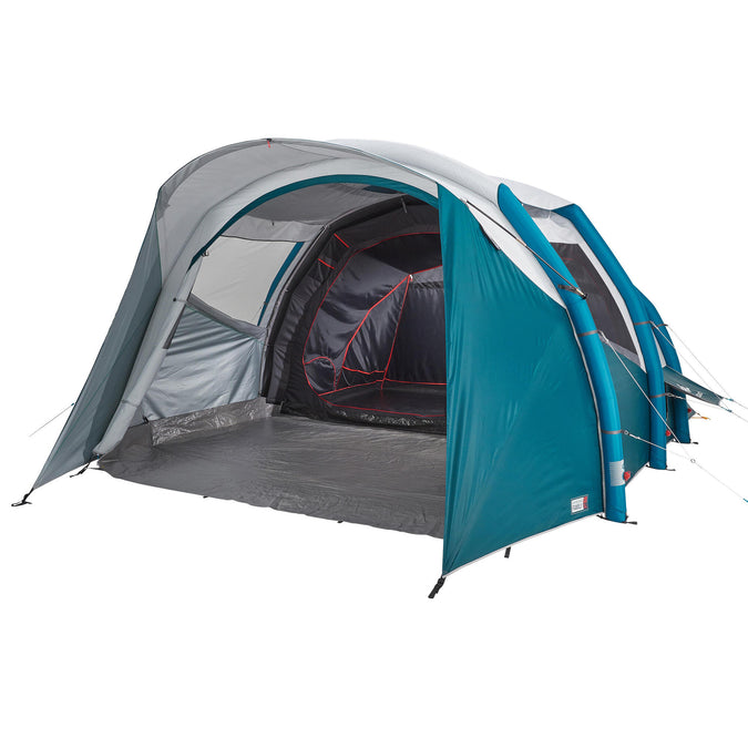 ingesteld Haarzelf Machtig Quechua Air Seconds Fresh & Black Inflatable Camping Tent 5 Person 2 R |  Decathlon