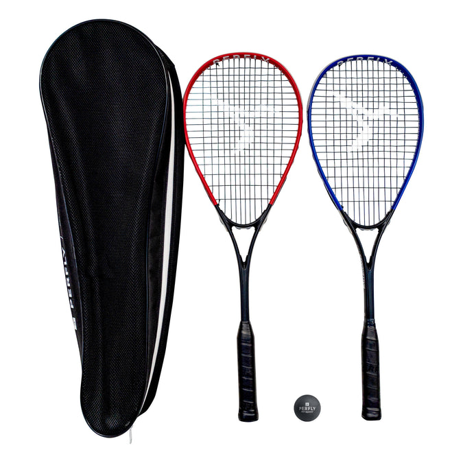 Sherlock Holmes Kwijtschelding Ziekte Squash Racket Set Wallbreaker 165 Club (2 Rackets/1 Red Dot Ball) |  Decathlon