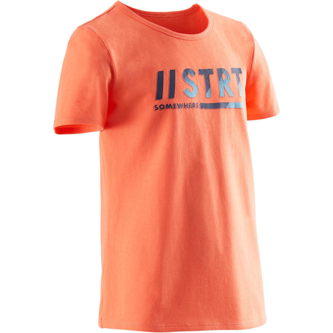 decathlon red t shirt