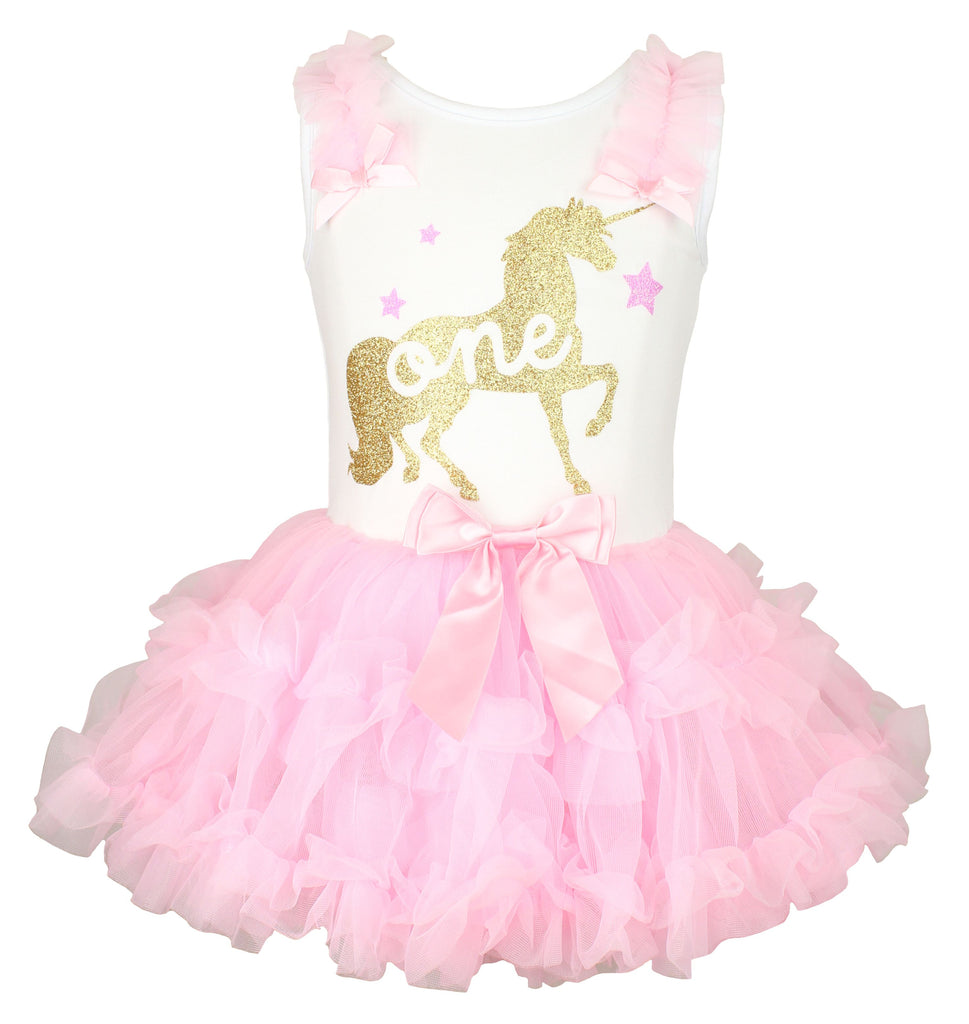 unicorn dress first birthday