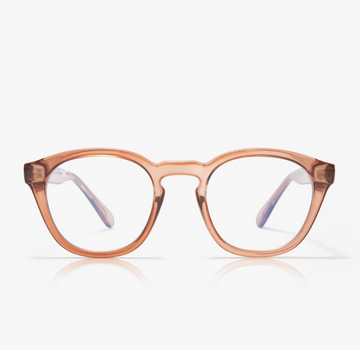 Larchmont Taupe Crystal Blue Light Glasses