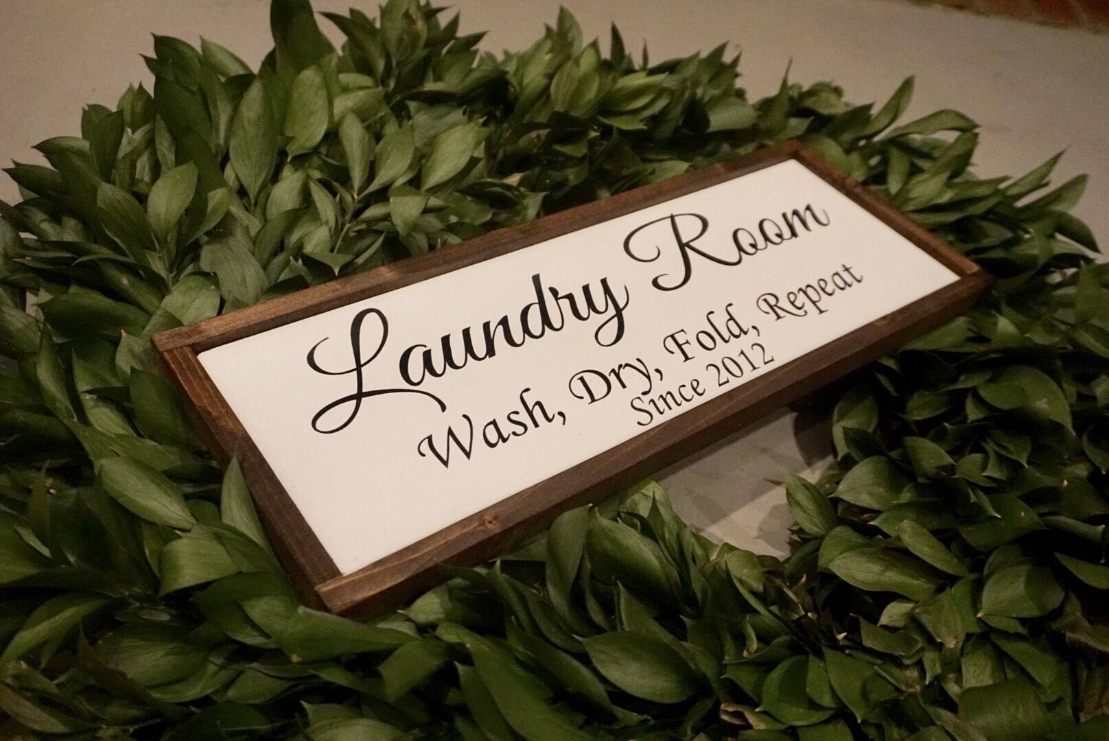 Laundry Room Farmhouse Sign Laundry Room Framed Sign Wash