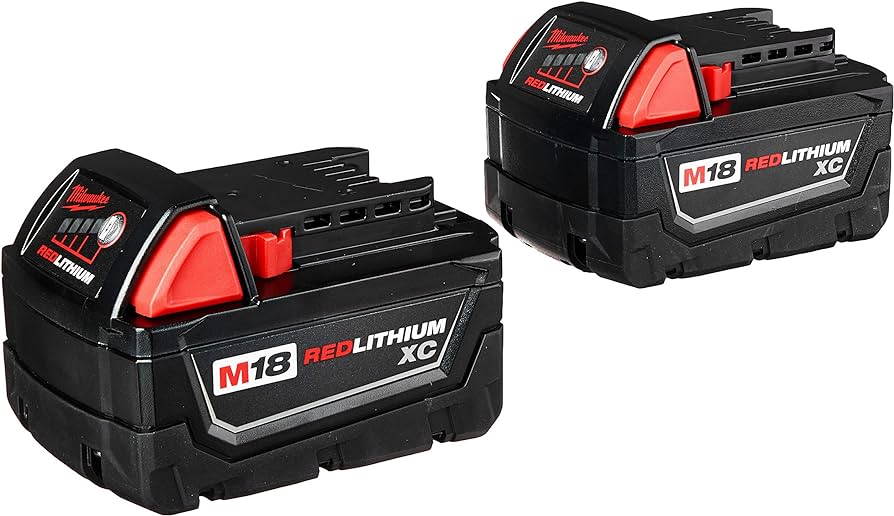 Batterie - Milwaukee M18 18 V Lithium-Ion sans fil REDLITHIUM HIGH OUT –  Hansler Smith