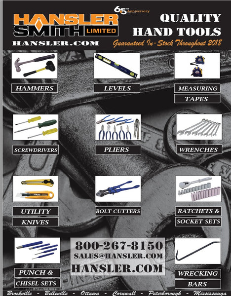Découvrez les outils à main EN STOCK garantis de Hansler Smith - Hansler.com