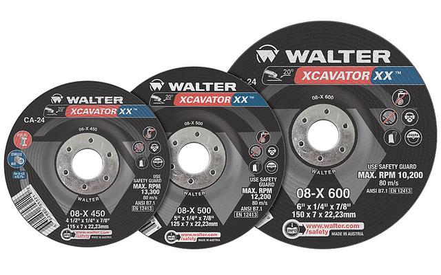 Walter Type 1 High Performing Zipcut Cut-Off Wheels for Angle