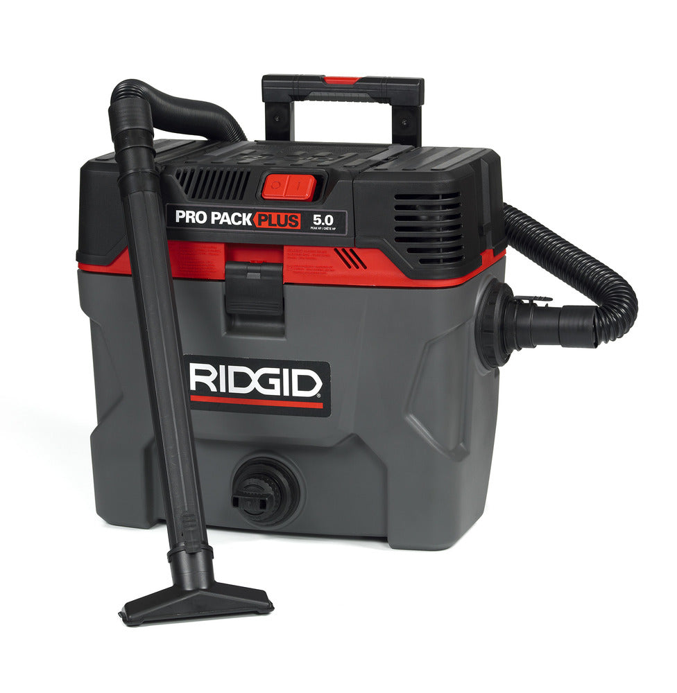 Ridgid 50318 4500RV Propack Wet/Dry Vacuum, 4.5 gal, Red