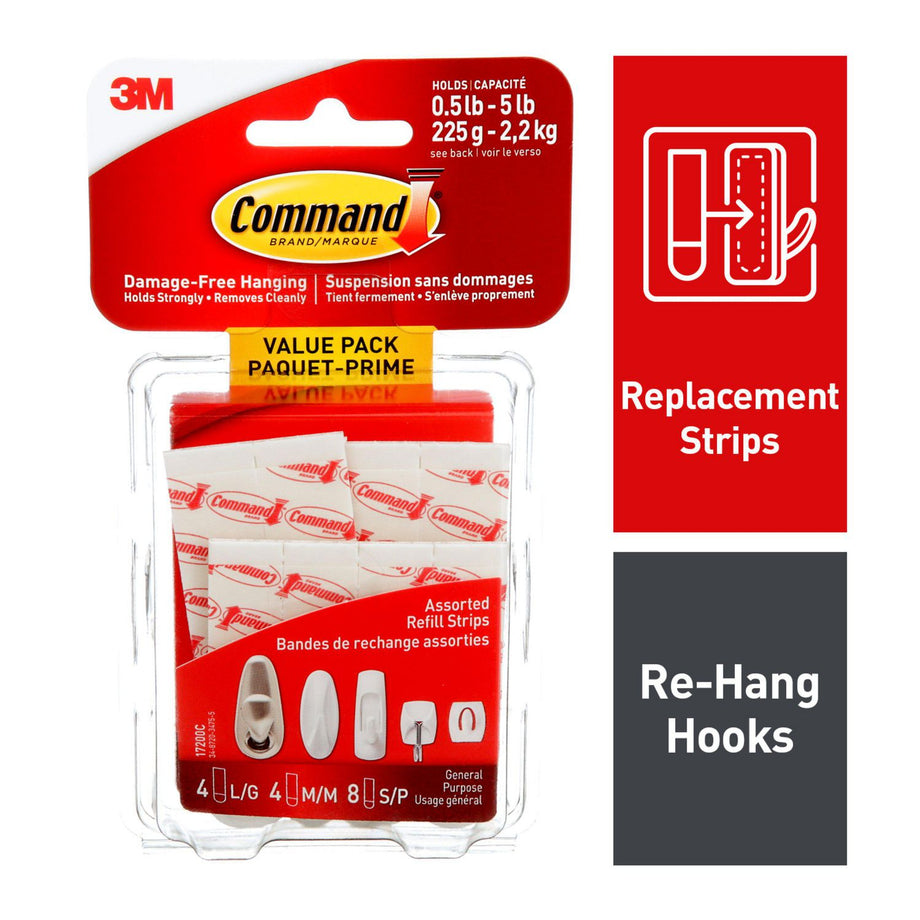 3M Command™ Easel Back Picture Hanging Strips - 2 Pack