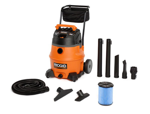 RIDGID WD12701, WD1270EX0 - 12 U.S. GALLON/45 LITER WET/DRY Vacuum