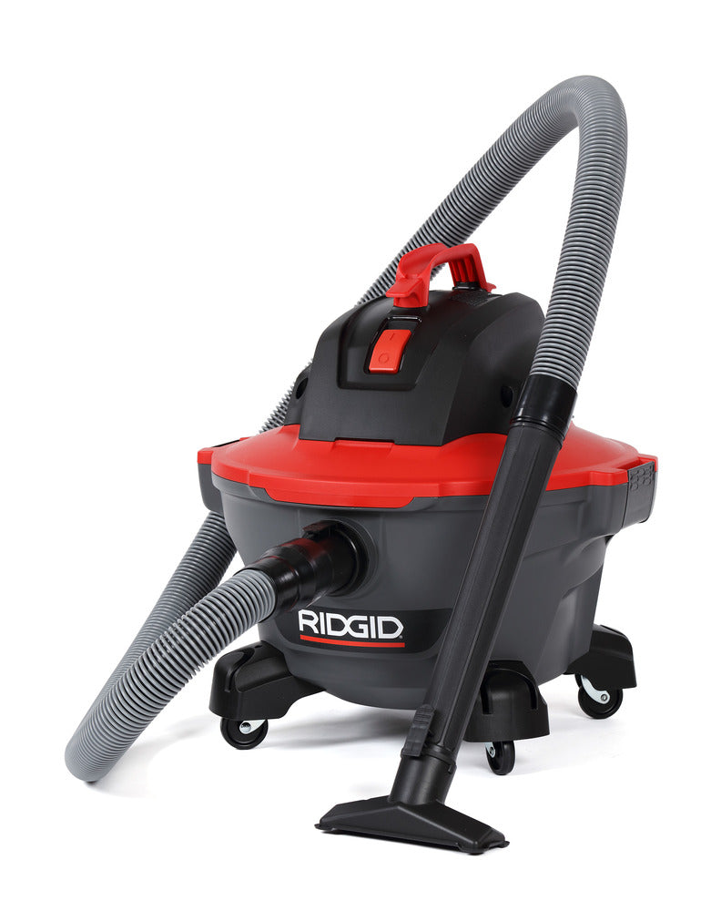 Ridgid 14 Gallon 6 Horsepower Red Wet/Dry Vac Model 1400RV With A