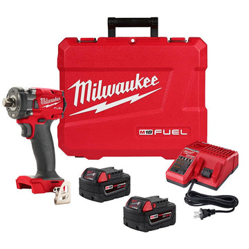 Milwaukee M18 CBLID-302C clé à chocs sans fil 18 V 180 Nm 1/4'' sans balais  + 2x batterie 3,0 Ah + chargeur + Coffret