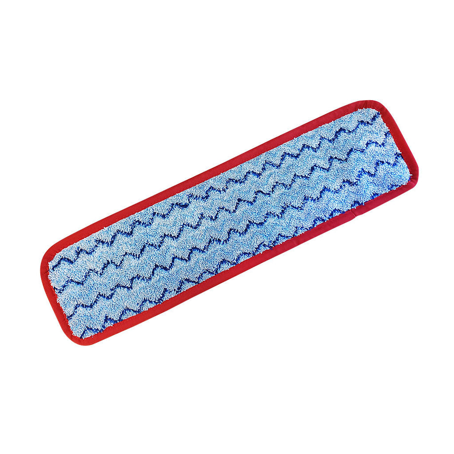 Unger SmartColor MM40R MicroMop 15.0 16 Red Wet / Dry Mop Pad