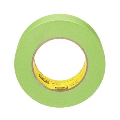 3M High Performance Green Masking Tape 401+, Superior Adhesion, Clean  Removal, Highly Conformable, Paint-Bleed Resistant, 72 mm x 55 m, 6.4 mil,  8/Case: : Tools & Home Improvement