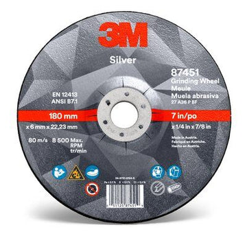 4-1/2 X 1/4 X 7/8 T27 Depressed Center Grinding Wheel - 25 Pack