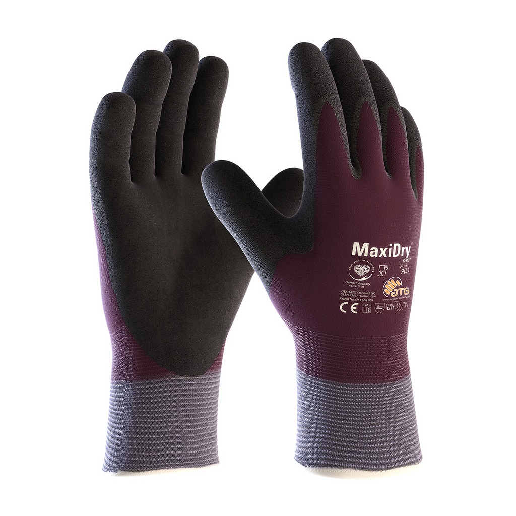 Basic Fleece-Lined Gloves, Charcoal Heather — Refiber Designs