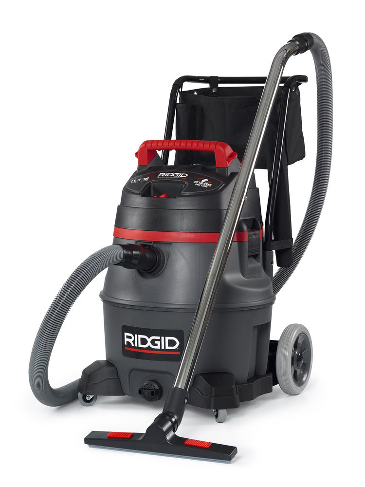 Ridgid Vacuum Red 14 Gallon Wet/Dry with Cart RT1400 62718 - A. Louis Supply