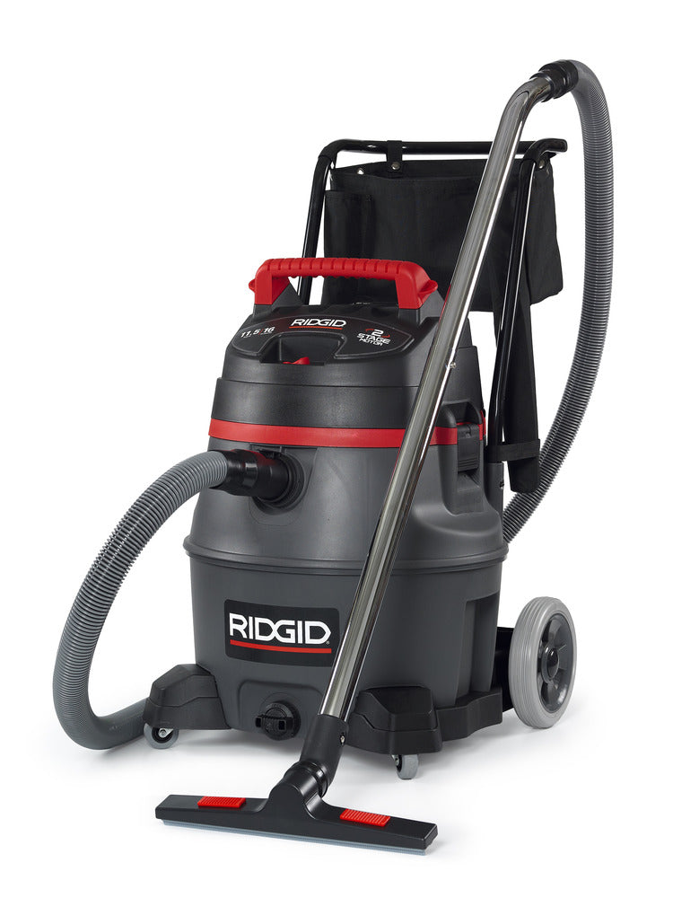 RIDGID 50333 12 Gallon Motor-On-Bottom Wet/Dry Vac (1250RV)