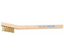 Long-handled Curved Grill Cleaning Brush - Felton Brushes