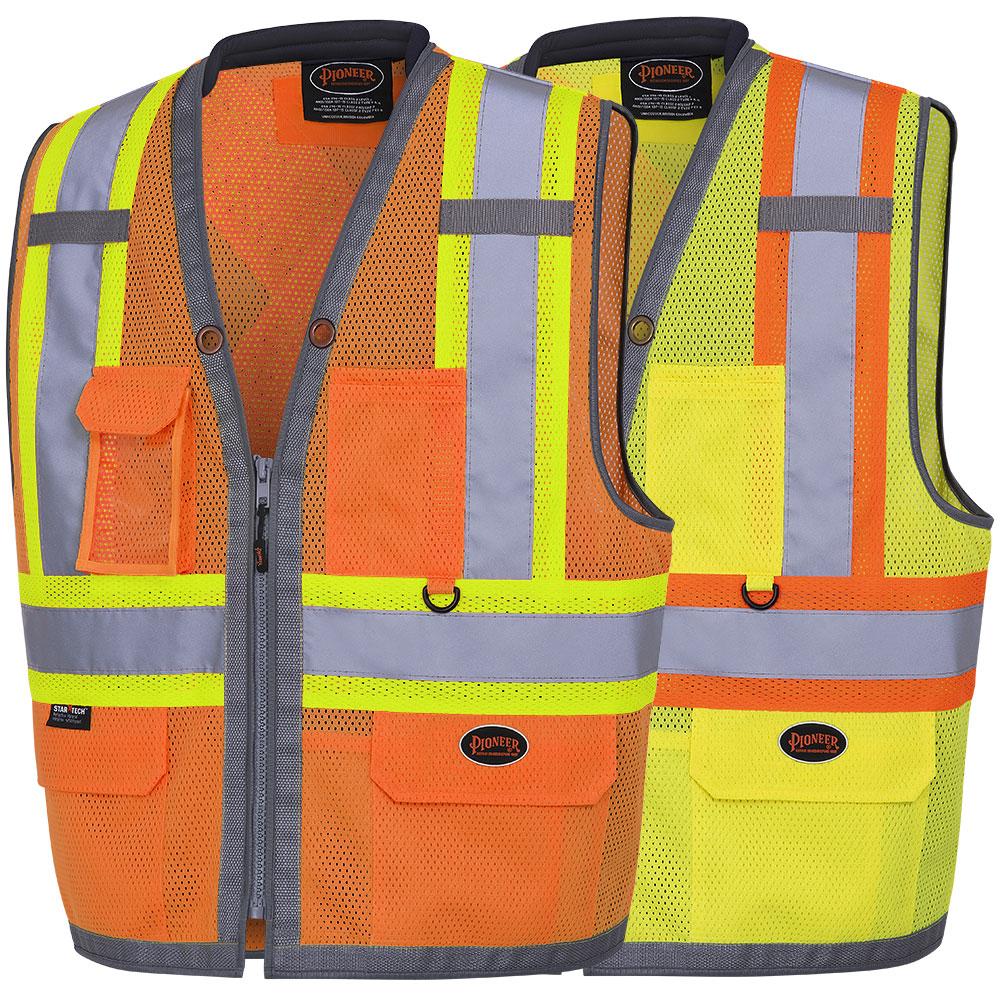 Safety Vest - Dynamic ANSI Type R Class 2 and CSA Z96 Two-Tone X-Back –  Hansler Smith