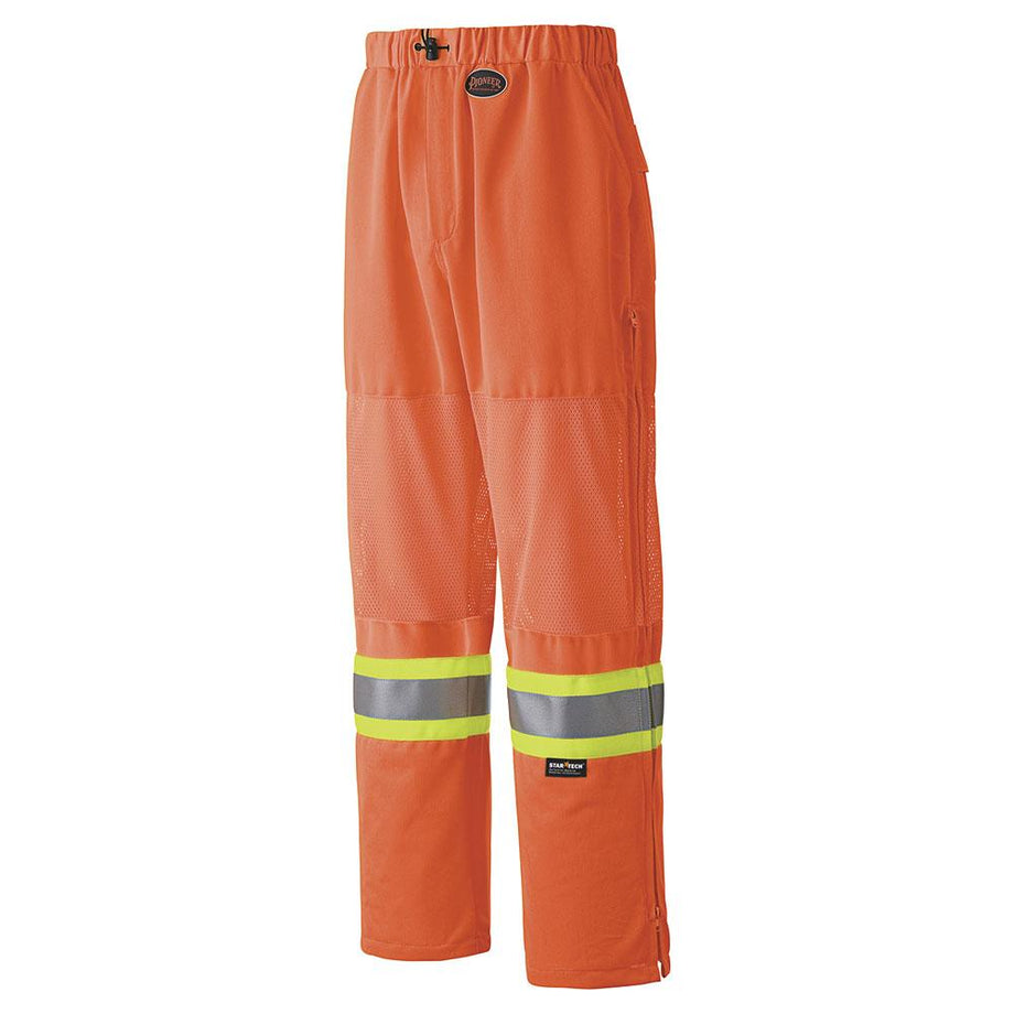 Pioneer 6009 Breathable Traffic Safety Pant - Hi-Viz Yellow/Green