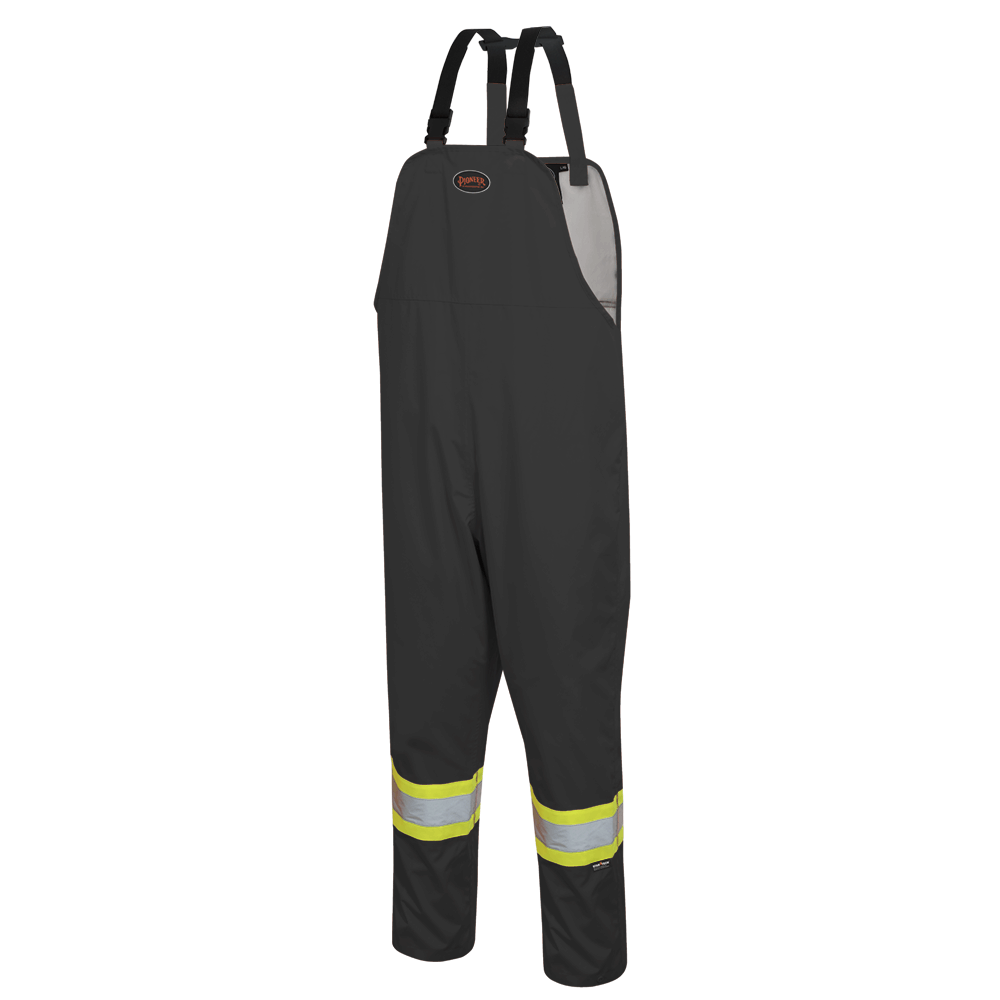 5040BB Hi-Viz 100% Waterproof Quilted Bib Pant