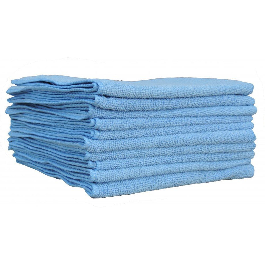 MicroFiber Cloth - 14x 14 300GSM Standard - Blue (Eurow) | Clean Spot