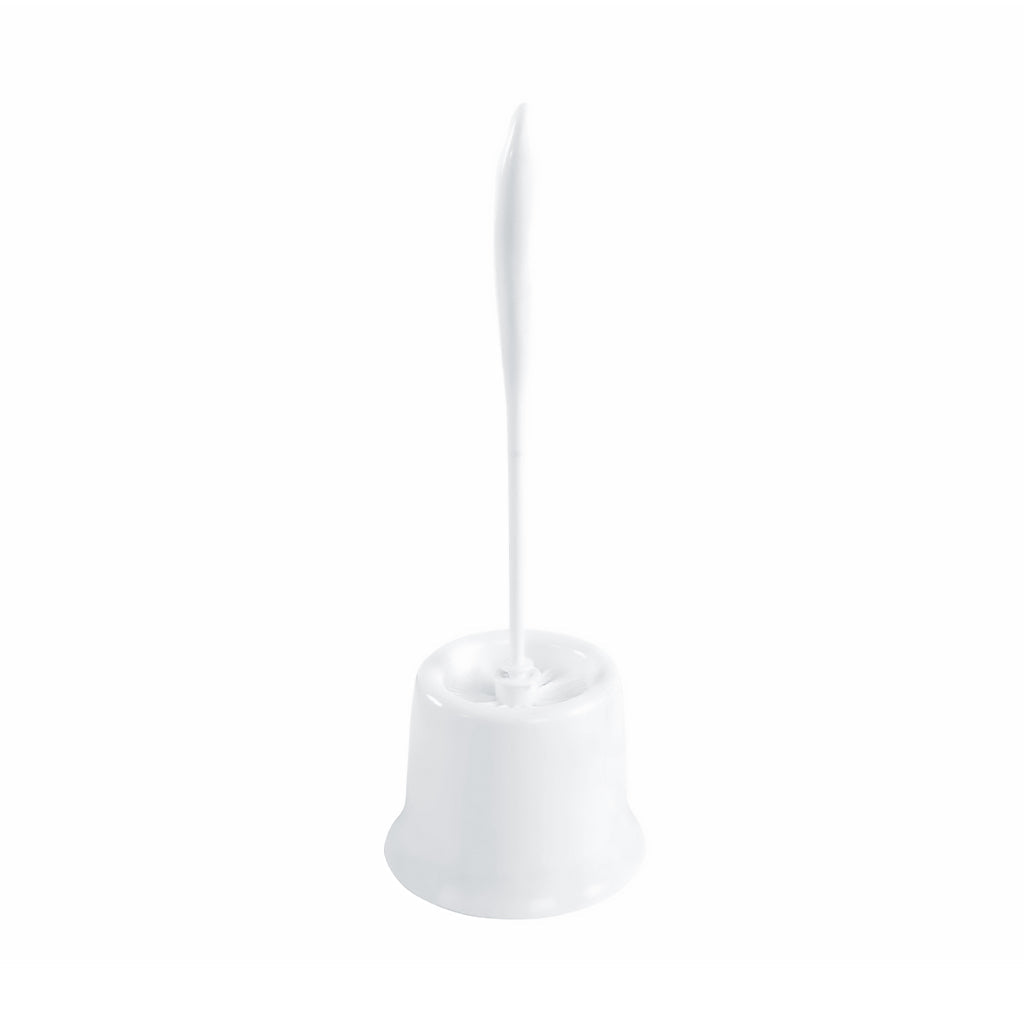 Synthetic, White, Toilet Brush - 8ZG61