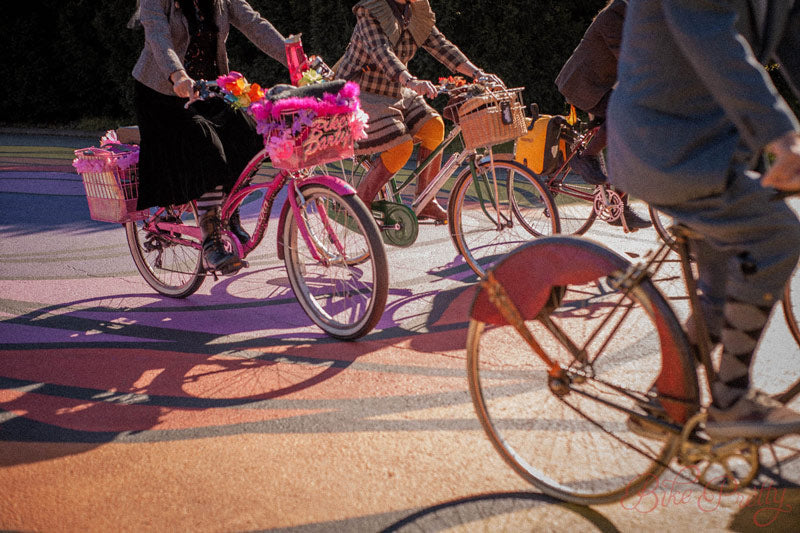 Bicycles at the San Francisco Tweed Ride