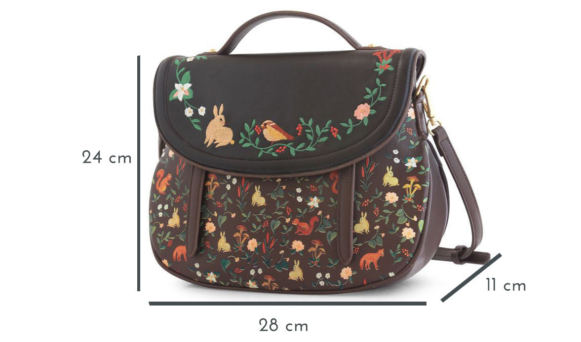 Nature Friends Backpack Purse Dimensions