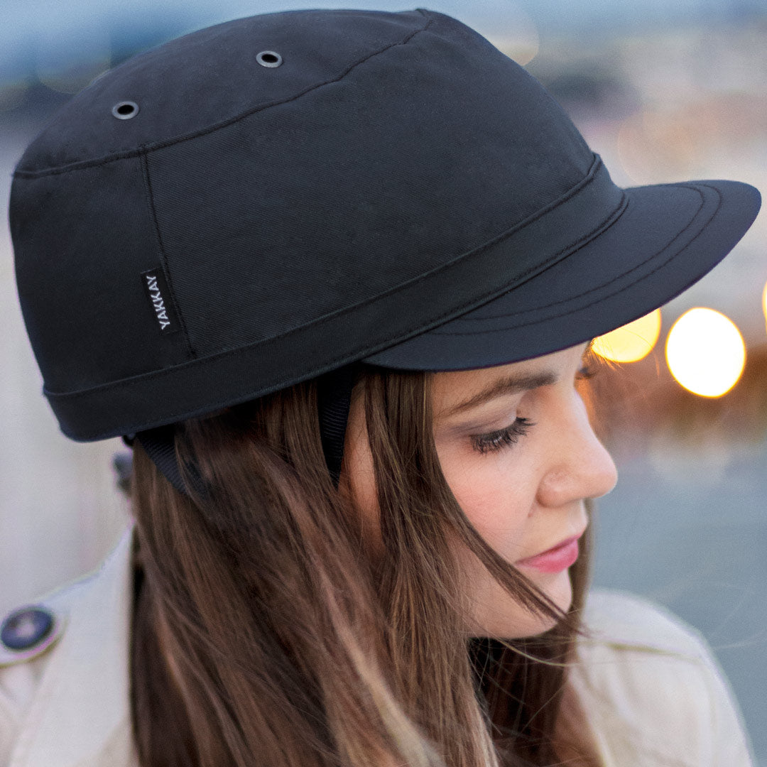 bike helmets that look like baseball caps