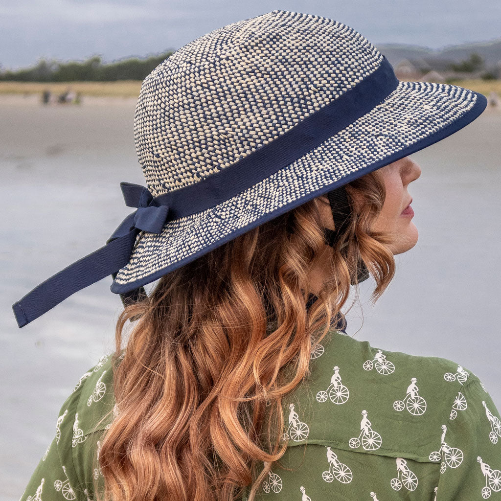 straw hat bike helmet