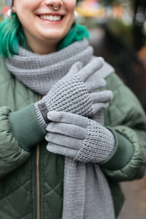 Chunky Knit Gloves – Blind Two Brothers