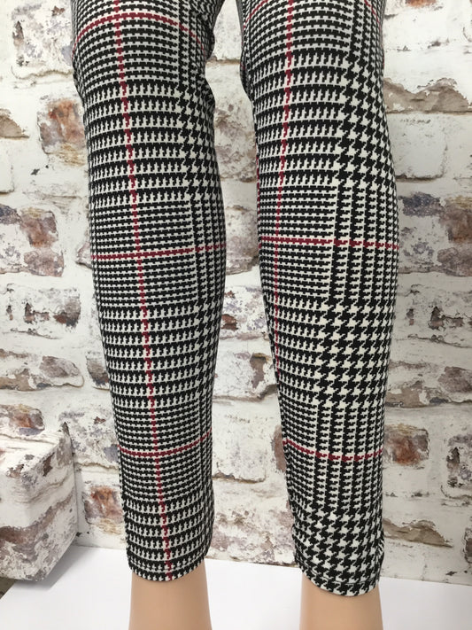 Lucky Girl Plaid Printed Leggings – 2 Blondes Apparel