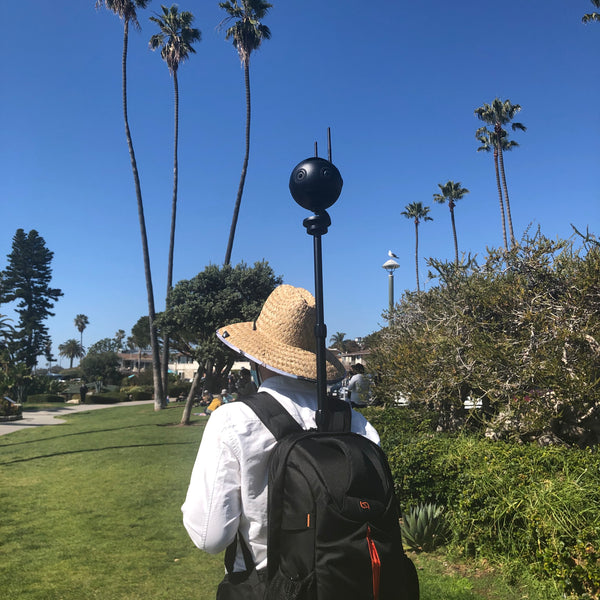 Monopole Backpack, Insta360 One X, Insta360pro 2, Insta360 One X2, Insta360 One R, 360 Camera, 360 Tour, Google Street View, Virtual Tour, 360 Video, 360 View, Film 360, 360 Photo, 360 Photography, Aerial Photography, Tiny Planet, Little Planet, Flow State, Virtual Visit, Ocean Front, Ocean Park, Beach. 