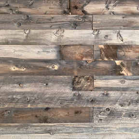 Saratoga Reclaimed Wood Planks  Natural Brown Reclaimed Wood