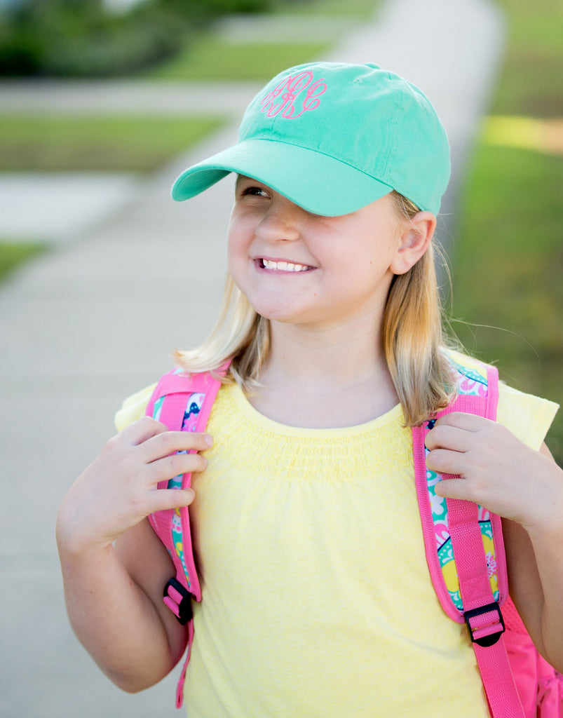 Personalized Monogrammed Kids Baseball Cap Toddler Hat – Gifts Happen Here