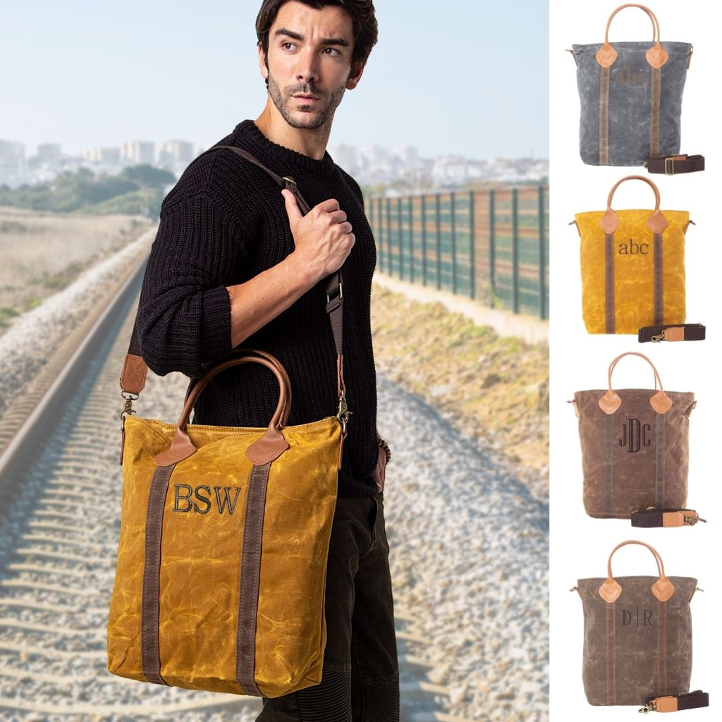 mens monogrammed travel bag