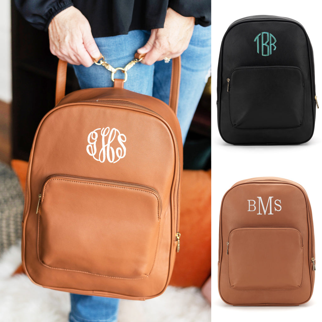 Monogram backpack purse