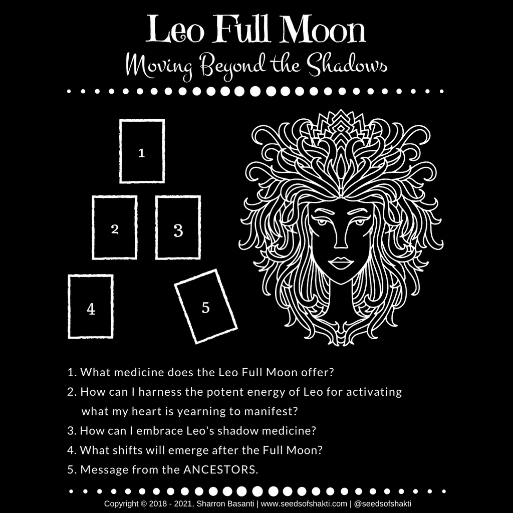 Sacred Ritual for Leo Full Moon Seeds of Shakti