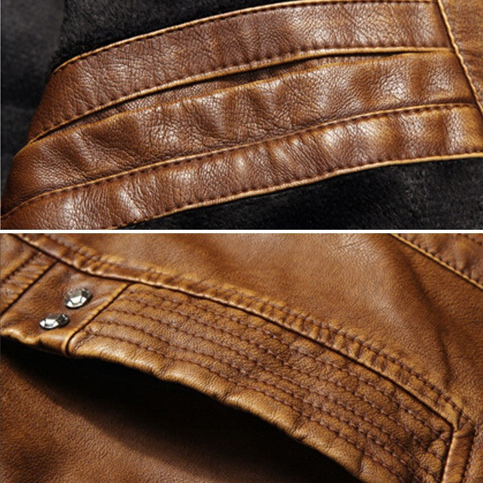 Men's Leather Jacket – Slim Wallet Company