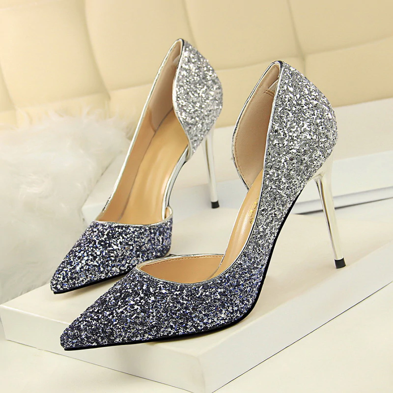 Glitteringly Pumps – Slim Wallet Company